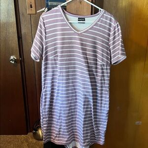 32 Degrees Purple Striped Dress